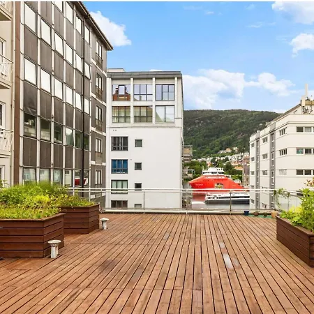 Appartement Nordnes Great 3 Elevator 2 Shared Roof Terraces